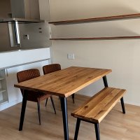 ダイニングテーブル4点セットを納品しました