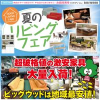 ビッグウッド大阪　玉井家具　今週のチラシ