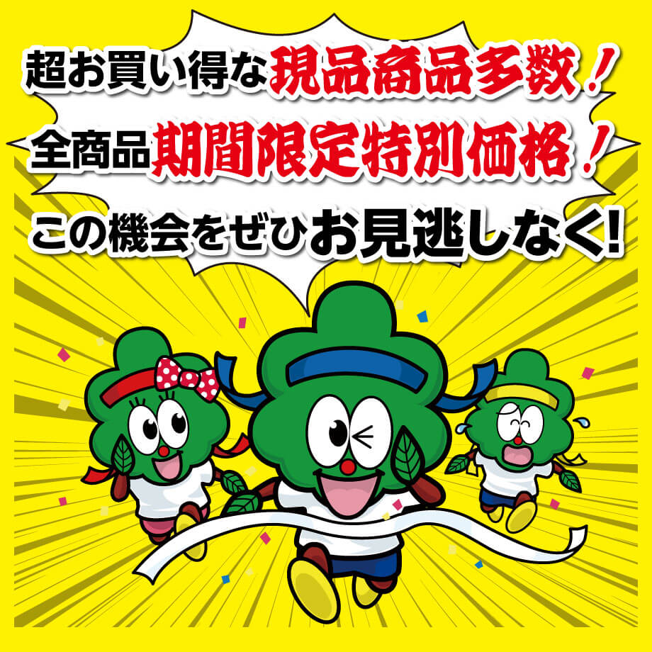 超お買い得な現品商品多数！全商品、期間限定特別価格でご奉仕！この機会をぜひお見逃しなく！