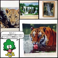 なんと！これら全て絵画や写真ではなくペルシャ絨毯です！